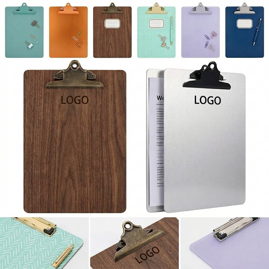 Multi-Design Professional Clipboard Set with Assorted Finishes