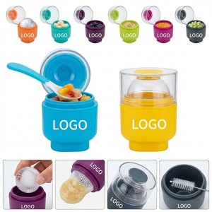 Rainbow Stack & Store Baby Food Containers