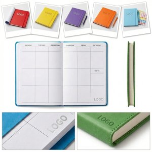 Vibrant Weekly Planner Notebook for Organized Minds