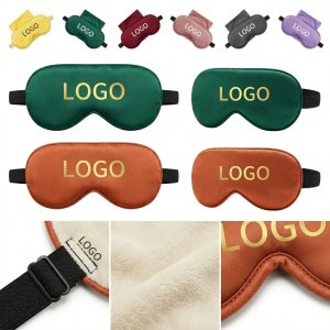 Wecleom Silk & Plush Flat Sleep Mask Collection